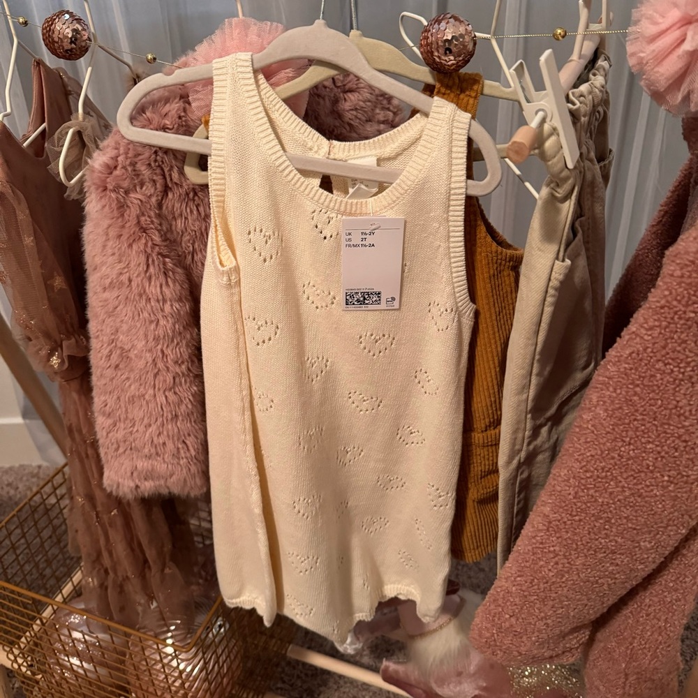 3 ITEMS baby girl bundle Zara h&m little co NWT